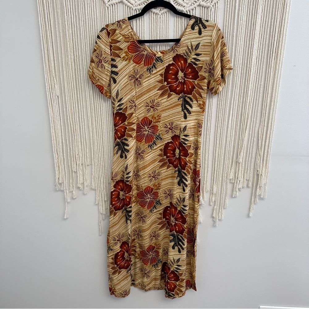 Mango Moon Hawaiian maxi dress